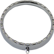 Load image into Gallery viewer, Custom Dynamics Halo Headlight Trim Ring - FLHT '06-'13 - Black CDTB-7TR-2B - Side View