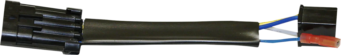 Custom Dynamics Headlamp - 7" - LED - Black CD-7-14-B - Side View