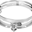 Load image into Gallery viewer, Custom Dynamics Headlamp - 7" - LED - Chrome CD-7-13-C - Side View