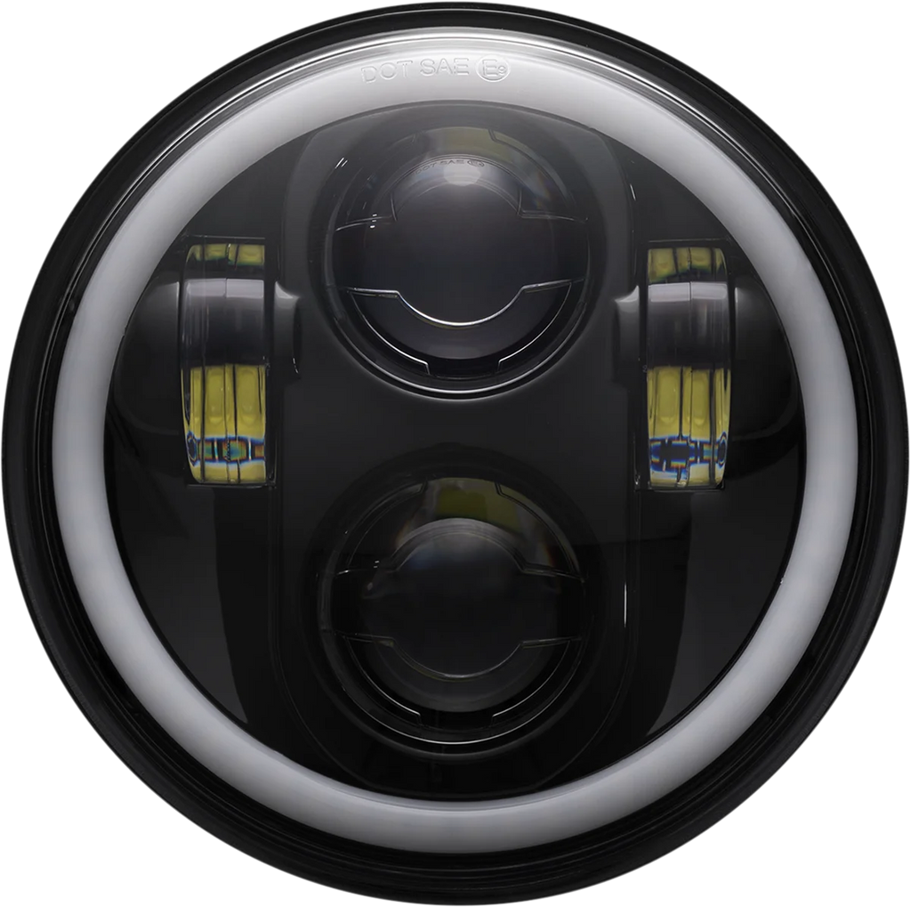 Custom Dynamics Headlight - Black CD-575-H-B - Main Product View