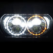 Load image into Gallery viewer, Custom Dynamics Headlight - Black - FLTR CDTB-RG-15-B - Side View