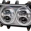 Load image into Gallery viewer, Custom Dynamics Headlight - Black - FLTR CDTB-RG-15-B - Installation View