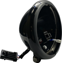 Load image into Gallery viewer, Custom Dynamics Headlight Bucket - 5-3/4" - Black CD-18ST-BUCKET - Main Product View