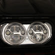 Load image into Gallery viewer, Custom Dynamics Headlight - Chrome - FLTR CDTB-RG-15-C - Side View