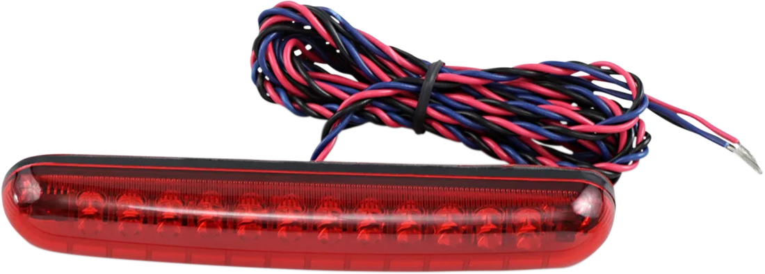 Custom Dynamics Knight Riderz Sequential LED Light Bar - Red LB22 - Side View