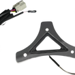 Load image into Gallery viewer, Custom Dynamics LED Backrest Light - Run/Brake - Chrome CD-BR-TKE-C - Main Product View