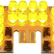 Load image into Gallery viewer, Custom Dynamics LED Fender Tip Boards - Amber GEN-FT-A - Main Product View