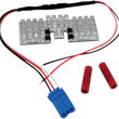 Load image into Gallery viewer, Custom Dynamics LED Fender Tip Boards - Red Dual-Intensity GEN-FT-R-D - Side View