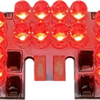 Load image into Gallery viewer, Custom Dynamics LED Fender Tip Boards - Red Dual-Intensity GEN-FT-R-D - Main Product View