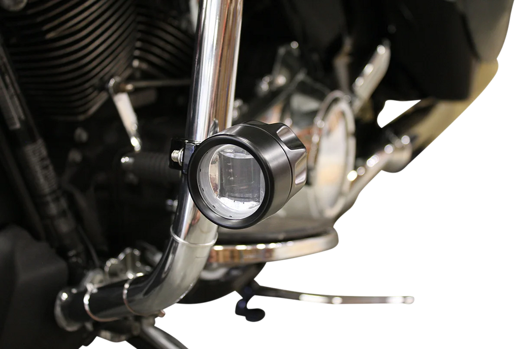 Custom Dynamics LED Fog Light - BCM - Black PB-FOG-BCM-B - Side View