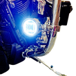 Load image into Gallery viewer, Custom Dynamics LED Fog Light - BCM - Chrome PB-FOG-BCM-C - Side View