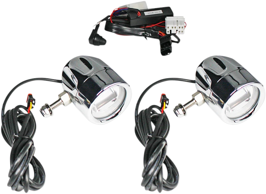 Custom Dynamics LED Fog Light - HD - Chrome PB-FOG-HD-C - Main Product View