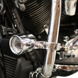Load image into Gallery viewer, Custom Dynamics LED Fog Light - HD - Chrome PB-FOG-HD-C - Side View