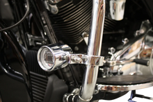Load image into Gallery viewer, Custom Dynamics LED Fog Light - HD - Chrome PB-FOG-HD-C - Side View