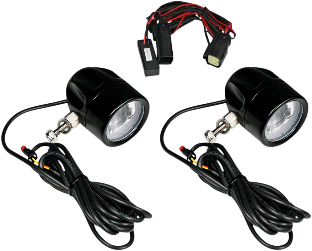 Custom Dynamics LED Fog Light - SS8 - Black PB-FOG-SS8-B - Main Product View