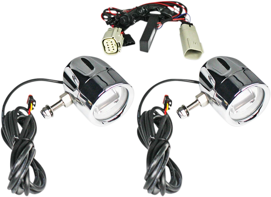 Custom Dynamics LED Fog Light - Trike - Chrome PB-FOG-TKE-C - Main Product View