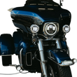 Load image into Gallery viewer, Custom Dynamics LED Fog Light - Trike - Chrome PB-FOG-TKE-C - Side View