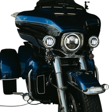 Load image into Gallery viewer, Custom Dynamics LED Fog Light - Trike - Chrome PB-FOG-TKE-C - Side View