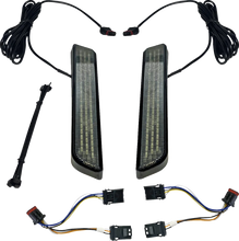 Load image into Gallery viewer, Custom Dynamics LED Fork Light - Smoke - Black CD-FORK-BCM-SB - Main Product View