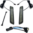 Load image into Gallery viewer, Custom Dynamics LED Fork Light - Smoke - Black CD-FORK-SS6-SB - Main Product View