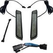 Load image into Gallery viewer, Custom Dynamics LED Fork Light - Smoke - Black CD-FORK-SS8-SB - Main Product View