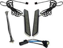 Load image into Gallery viewer, Custom Dynamics LED Fork Light - Smoke - Chrome CD-FORK-SS6-SC - Main Product View