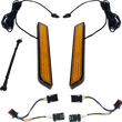 Load image into Gallery viewer, Custom Dynamics LED Fork Light - Smoke - Chrome CD-FORK-SS6-SC - Side View