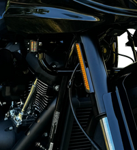 Load image into Gallery viewer, Custom Dynamics LED Fork Reflector - Amber CD-FORK-LRST-AB - Side View