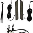 Load image into Gallery viewer, Custom Dynamics LED Fork Reflector - Smoke CD-FORK-LRST-SB - Main Product View