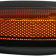 Load image into Gallery viewer, Custom Dynamics LED Front Fender Tip - Amber LED/Amber Lens - Black GEN-FT-AA-BLK - Main Product View