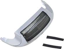 Load image into Gallery viewer, Custom Dynamics LED Front Fender Tip - Amber LED/Smoke Lens - Chrome GEN-FT-AS - Side View
