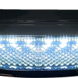 Load image into Gallery viewer, Custom Dynamics LED Front Fender Tip - White LED/Clear Lens - Black GEN-FT-WC-BLK - Side View