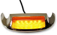 Load image into Gallery viewer, Custom Dynamics LED Front Fender Tip - White LED/Clear Lens - Black GEN-FT-WC-BLK - Detail View