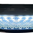 Load image into Gallery viewer, Custom Dynamics LED Front Fender Tip - White LED/Clear Lens - Black GEN-FT-WC-BLK - Side View
