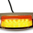 Load image into Gallery viewer, Custom Dynamics LED Front Fender Tip - White LED/Smoke Lens - Chrome GEN-FT-WS - Detail View