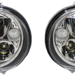 Load image into Gallery viewer, Custom Dynamics LED Headlight - 5-3/4" - Chrome - Pair CDTB-575OV-C - Main Product View