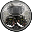 Load image into Gallery viewer, Custom Dynamics LED Headlight - 7" - Chrome - Each CDTB-7-C - Main Product View
