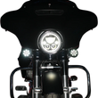 Load image into Gallery viewer, Custom Dynamics LED Headlight - 7" - Chrome - Each CDTB-7-C - Side View
