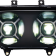 Load image into Gallery viewer, Custom Dynamics LED Headlight - Black - Road Glide CD-RG-H-B - Main Product View