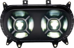 Custom Dynamics LED Headlight - Black - Road Glide CD-RG-H-B - Main Product View