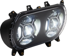 Load image into Gallery viewer, Custom Dynamics LED Headlight - Black - Road Glide CD-RG-H-B - Side View