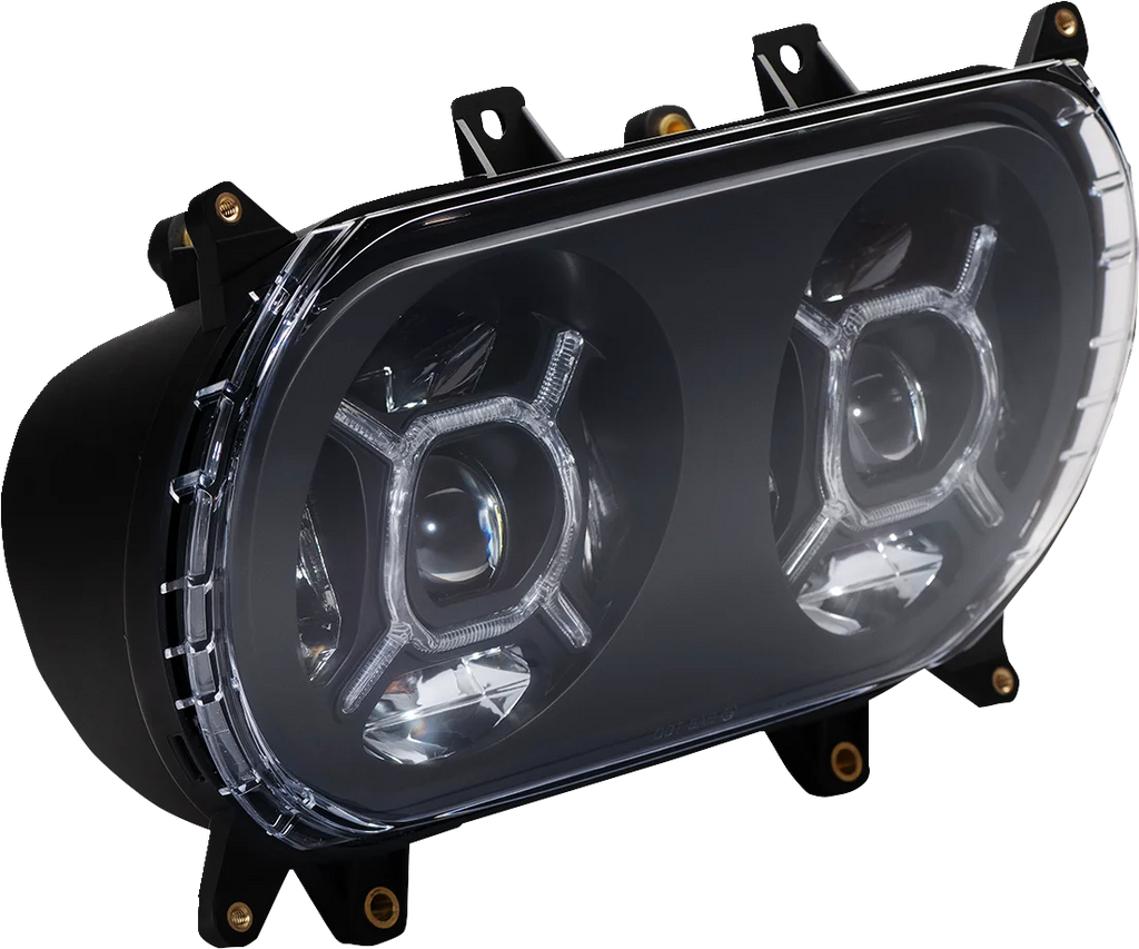 Custom Dynamics LED Headlight - Black - Road Glide CD-RG-H-B - Additional View 6