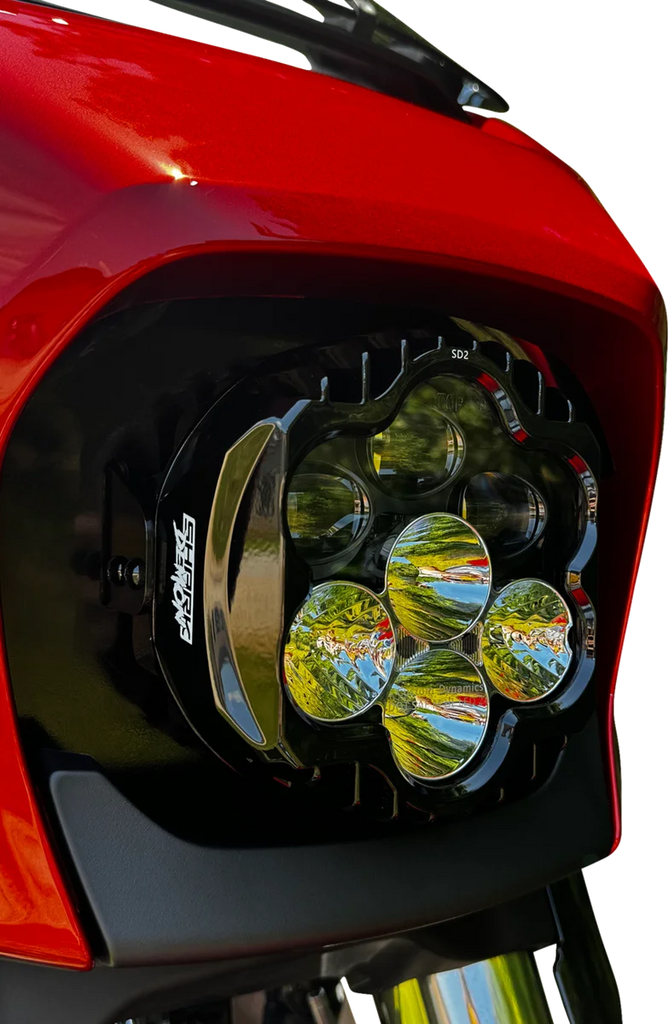Custom Dynamics LED Headlight - Shark Demon® - FLHX/SE SD2-23BAT-W - Main Product View