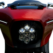 Load image into Gallery viewer, Custom Dynamics LED Headlight - Shark Demon® - FLHX/SE SD2-23BAT-W - Installation View