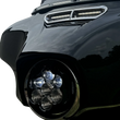 Load image into Gallery viewer, Custom Dynamics LED Headlight - Shark Demon® - Harley-Davidson® SD2-BW-W - Main Product View