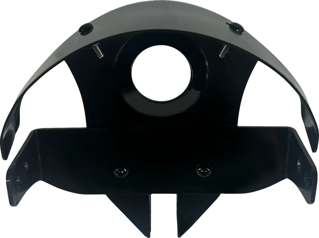 Custom Dynamics LED Headlight - Shark Demon® - Pedestal Mount SD2-PM-W - Back View
