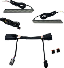 Load image into Gallery viewer, Custom Dynamics LED Latch Lights - Saddlebag - Smoke Lens CD-LATCH-23-S - Main Product View