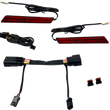 Load image into Gallery viewer, Custom Dynamics LED Latch Lights - Saddlebag - Smoke Lens CD-LATCH-23-S - Detail View