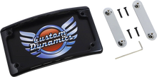 Load image into Gallery viewer, Custom Dynamics LED License Plate Frame - CVO - Black LPF-RAD-CVO-B - Main Product View