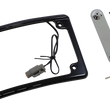 Load image into Gallery viewer, Custom Dynamics LED License Plate Frame - CVO - Black LPF-RAD-CVO-B - Side View